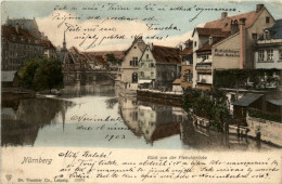 Nürnberg - Blick Von Der Fleischerbrücke - Nuernberg