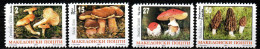 Nordmazedonien Makedonija 1997 - Mi.Nr. 108 - 111 - Postfrisch MNH - Pilze Mushrooms - Pilze