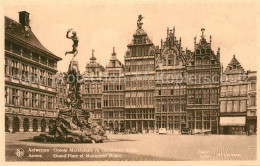 73336233 Antwerpen Anvers Grand Place Et Monument Brabo Fontaine Antwerpen Anver - Antwerpen