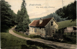 Friedrichroda - Weg Nach Dem Heuberg - Friedrichroda