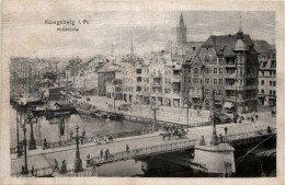 Königsberg - Holzbrücke - Ostpreussen