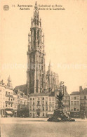 73336208 Antwerpen Anvers Brabo Et La Cathedrale Kathedrale Antwerpen Anvers - Antwerpen