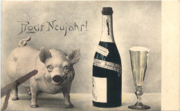 Neujahr - Schwein - New Year