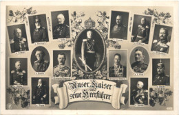 Der Kaiser Und Seine Heerführer - Familles Royales