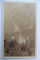 Photo CDV Châteaux De Hohenschwangau Et Neuschwanstein Roi Louis II De Bavière Schloss König Ludwig II Bayern - Anciennes (Av. 1900)
