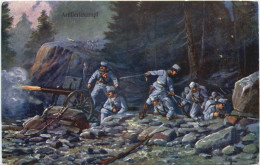 Artilleriekampf - Weltkrieg 1914-18