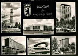 73336168 Berlin Kaiser Friedrich Gedaechtniskirche Hansaviertel Hochhaus Gedenkb - Sonstige & Ohne Zuordnung