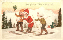Neujahr - Ski - New Year