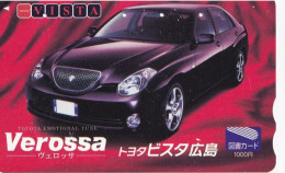 Japan Prepaid Libary Card 1000 -  Car Toyota Vista Verossa - Japón
