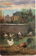 Ostern - Hühner - Pâques