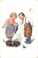 Kinder Mit Hund - Honden