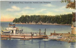 Vermont - Lake Champlain - Roosevelt Ferry - Sonstige & Ohne Zuordnung