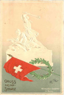 Stans - Gruss Aus Der Schweiz - Prägekarte - Stans