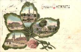 Gruss Aus Chemnitz - Litho - Chemnitz