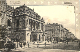 Budapest - Kön. Operhaus - Hongrie