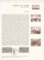 Document Officiel La Poste Oblitération 1er Jour  ARPHILA 75 - Graphisme - Documenten Van De Post