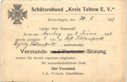 Berlin-Steglitz - Schützenbund Kreis Teltow - Steglitz