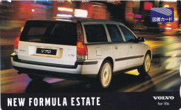 Japan Prepaid Libary Card 500 -  Car Volvo V70 - Japon