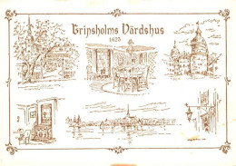 73335986 Gripsholms Vaerdshus Zeichnung Kuenstlerkarte Gripsholms - Sweden