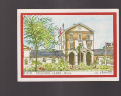 76 - Bacqueville En Caux : Mairie (2CP) - Eglise (1CP) - Cartes Fines Yves Ducourtioux - Andere & Zonder Classificatie