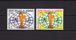 Cameroon - Cameroun 1982 Football Soccer World Cup Set Of 2 MNH - 1982 – Espagne