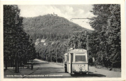 Görlitz-Blesnitz - Promenadenstraße Mit Strassenbahn - Görlitz