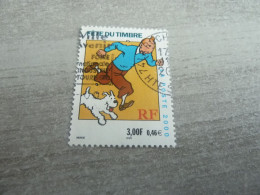 Tintin Et Milou D'après L'Oeuvre De Hergé - 3f. (0.46 €) - Yt 3303 - Multicolore - Oblitéré - Année 2000 - - Usados