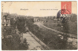 Houlgate / La Gare, Vue à Vol D'oiseau / 1905 - Houlgate