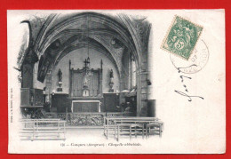 (RECTO / VERSO) CONQUES EN 1907 - N° 150 - CHAPELLE ABBATIALE - CPA PRECURSEUR - BEAU CACHET - Andere & Zonder Classificatie