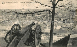 73335822 Namur Sur Meuse Citadelle Canon Et Panorama Namur Sur Meuse - Namur
