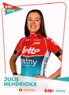 Cyclisme, Julie Hendrickx, 2024 - Cyclisme