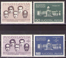 Yugoslavia 1961 - 1st Conference Of Non-Aligned - Mi 958--961 - MNH**VF - Nuovi