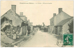 41 FOUGERES-SUR-BIEVRE. Mairie Route De Samblin 1911 - Andere & Zonder Classificatie