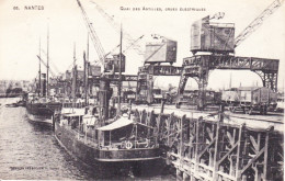 CPA  NANTES 44 - Quai Des Antilles - Grues Electriques - Nantes