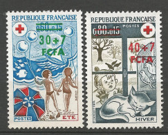 REUNION N° 431 Et 432 NEUF** LUXE SANS CHARNIERE NI TRACE   / Hingeless  / MNH - Ungebraucht