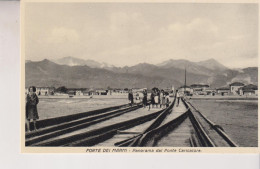 FORTE DEI MARMI LUCCA   PANORAMA DAL PONTE CARICATORE  NO VG - Lucca