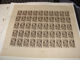 N° 790 En Feuille De 50 Timbres Entières Neuves - Hojas Completas