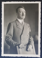 GERMAN THIRD 3rd REICH ORIGINAL NAZI CARD ADOLF HITLER HOFFMANN STUDIOS - Guerra 1939-45