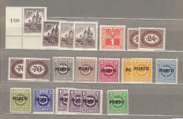 AUSTRIA Definitive Porto MNH(**) Stamps #31795 - Postage Due