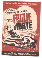 FOGLIE MORTE - KOSMA - CAVALIERE, PREVERT - EDIZIONI MELODI MILANO - Scholingsboek