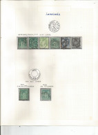 France - Sage - Etude Des Cachets "Imprimés" Des Bureaux De Paris - 265 Timbres - 1876-1898 Sage (Type II)