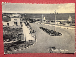 Cartolina - Porto Garibaldi ( Ferrara ) - Lungo Mare - 1944 - Ferrara