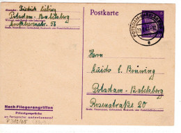 Entier De Postdam-Baselsberg - Postkarten