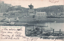 KOBLENZ - COBLANZ - Das Deutsche Eck - 1901 - Koblenz