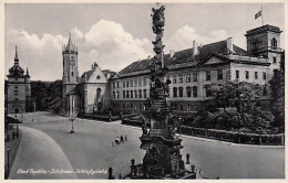 Tchequie - Bad TEPLITZ SCHONAU - Schlossplatz - Tschechische Republik