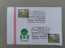 Österreich Pro Juventute - Mit Sonderstempel 5. 10. 1991 Thalgau, 140 Jahre Postamt Thalgau (Nr.1345) - Otros & Sin Clasificación