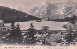 Lago Misurina Di Cadore - Marmarole Con Il Corno Del Doge E Monte Sorapis - Belluno