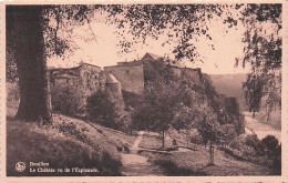 BOUILLON - Le Chateau Vu De L'esplanade - Bouillon