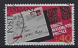 Italy 1967  Einfuhrunf Der Postleitzahlen (o) Mi.1239 - 1961-70: Usati