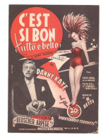 C'EST SI BON - DANNY KAYE - EDIZIONI NAZIONALMUSIC - MILANO - Scholingsboek